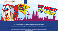 Desktop Screenshot of palettenhandel24.net